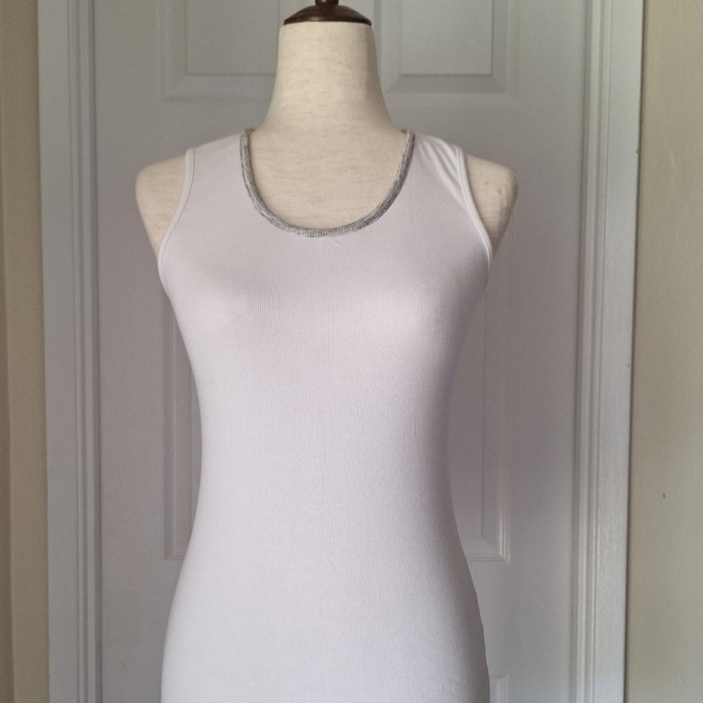 Fabiana Filippi Y2k Ribbed Tank Top